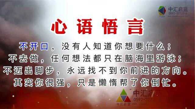 厦门中汇启蓝生物科技有限公司之心语悟言52