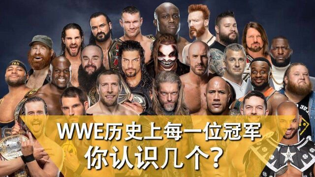 WWE冠军盘点!巨石强森实力取胜人尽皆知,胡克霍根却鲜为人知