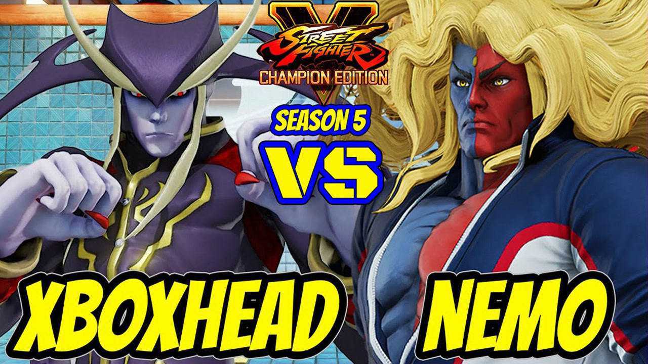 街霸5:xboxhead(尤里安)vs 奶猫(吉尔)