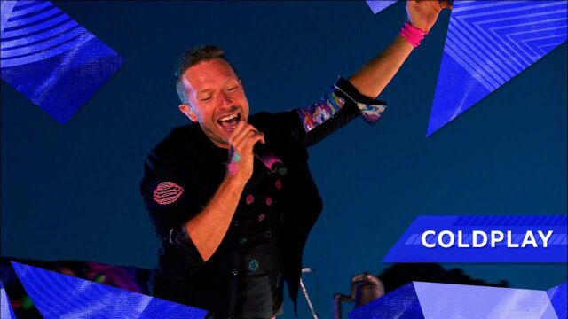 酷玩coldplay的最新舞台过于霸气了!有迪士尼烟火的味道了!