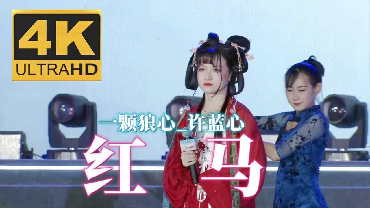 4k60帧音乐现场一颗狼心许蓝心红马
