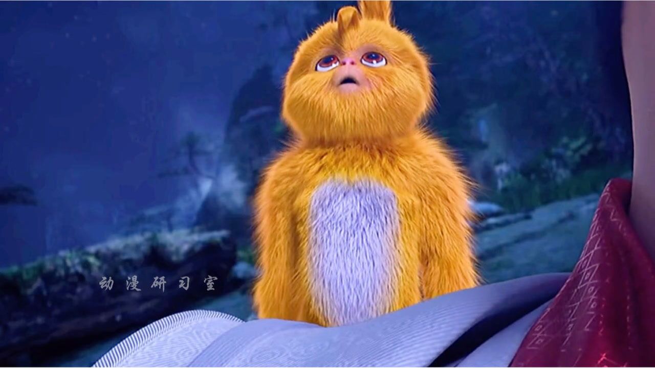 完美世界11集石昊遇鬼爷毛球鬼啊你吓死我了