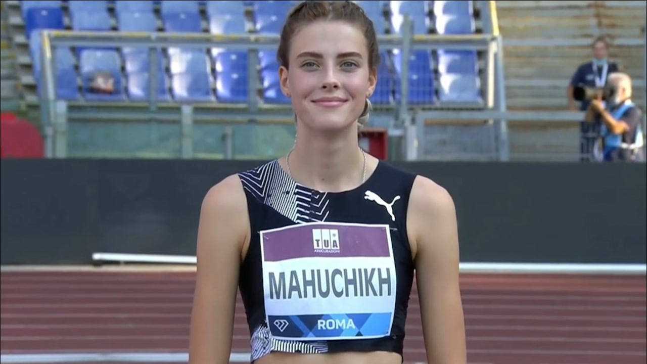 乌克兰跳高天才美女丨yaroslavamahuchikh