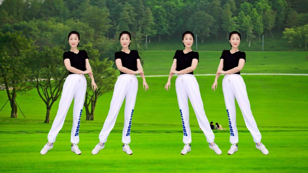 时尚动感广场舞《烟雨人间》大众欢快舞步,歌嗨舞嗨,简单好看!_高清1080P在线观看平台_腾讯视频