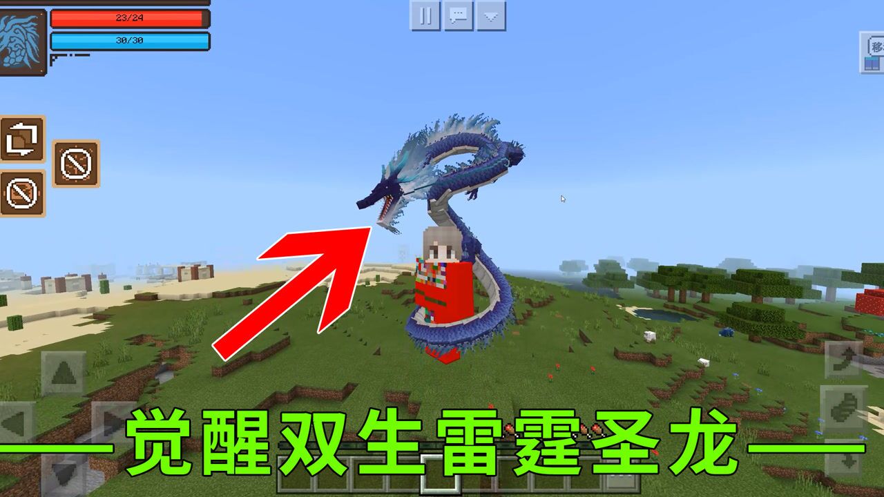 我的世界双生斗罗大陆生存第一期觉醒双生雷霆圣龙