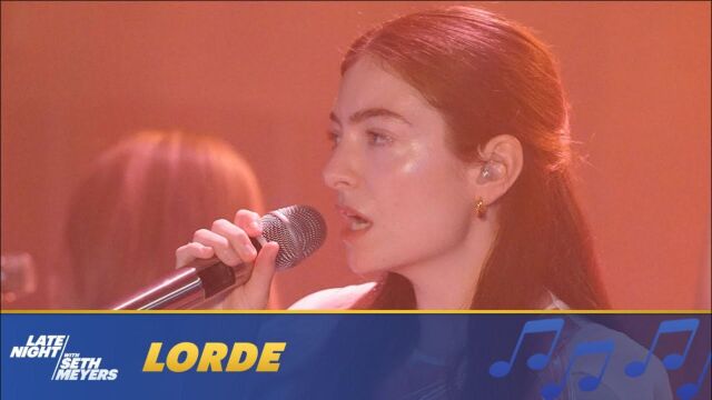 好空灵!新西兰才女Lorde首演新单曲现场释出