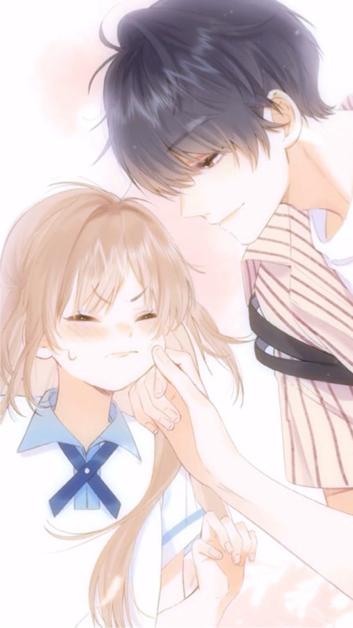 壁纸超甜动漫情侣动态壁纸系列偷偷藏不住