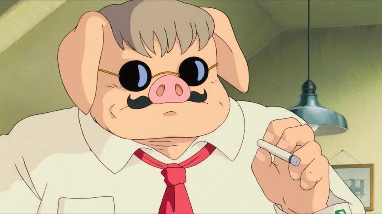 见面是第一份礼物,花是第二份#宫崎骏#红猪#文案_高清1080p在线观看