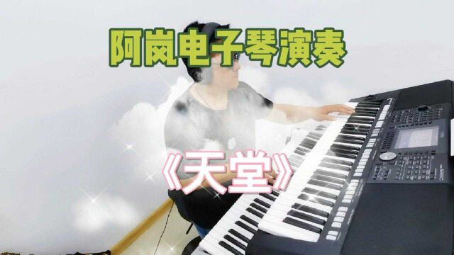 电子琴演奏经典歌曲《天堂》浓浓的草原风,带您来到不一样的地方