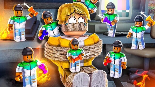 ROBLOX逃离小小人:进入秘密实验室遭到一群小矮人追击!面面解说