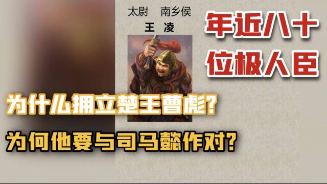 为什么年近八十、位极人臣的王凌要拥立楚王曹彪?他为何要与司马懿作对?