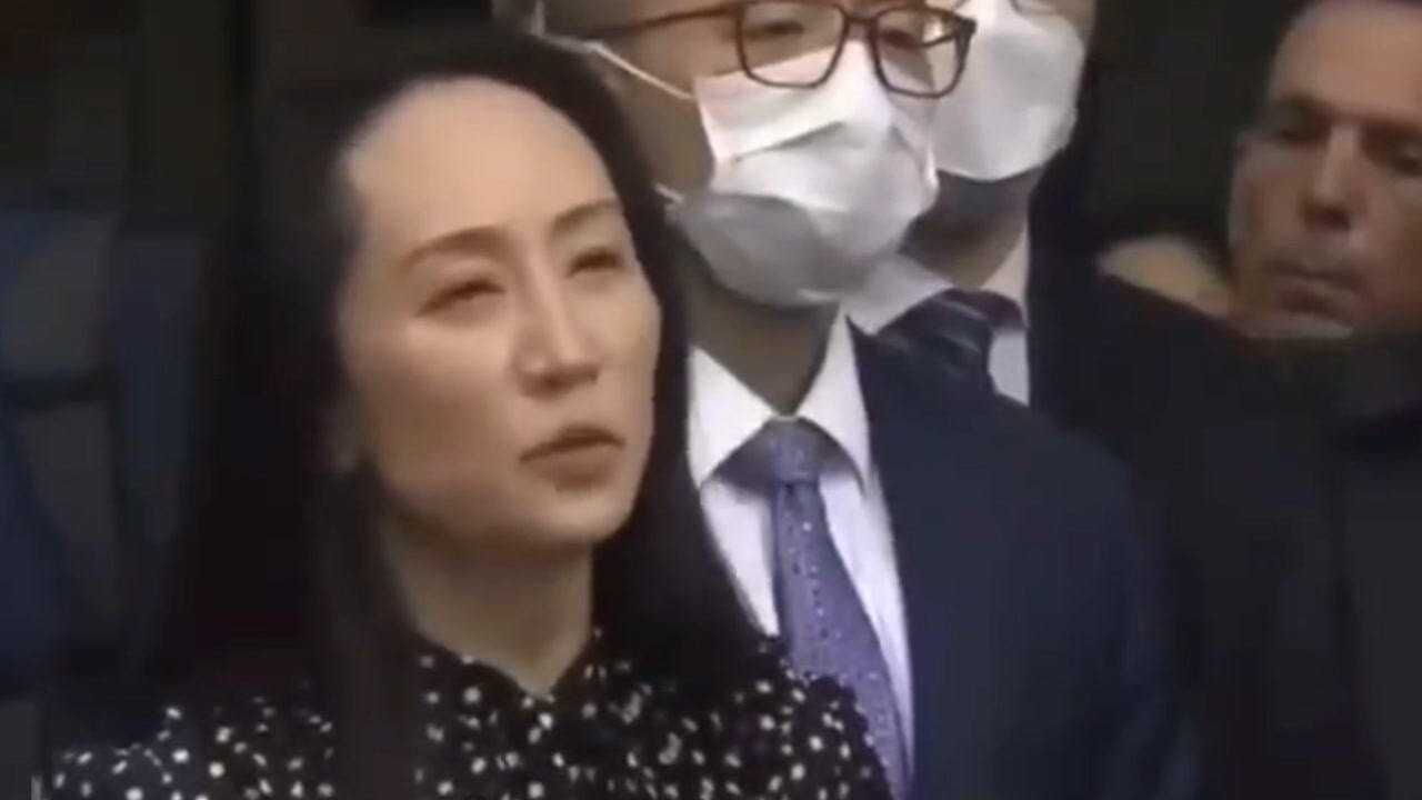 现场!孟晚舟坐上回国包机机场发表讲话感谢祖国和人民支持帮助_高清1080P在线观看平台_腾讯视频