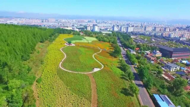 (电视通稿ⷥ›𝥆…ⷧ侤𜚩祖国颂ⷥ…𑨵好风景|吉林延吉:恐龙文化旅游风景区成新地标