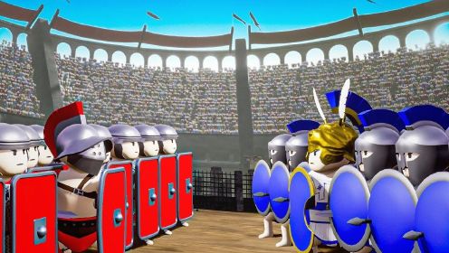 战墙模拟器：罗马竞技场争夺战，超实用的声东击西战术稳拿第一