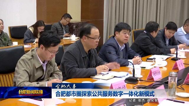 合肥都市圈探索公共服务数字一体化新模式