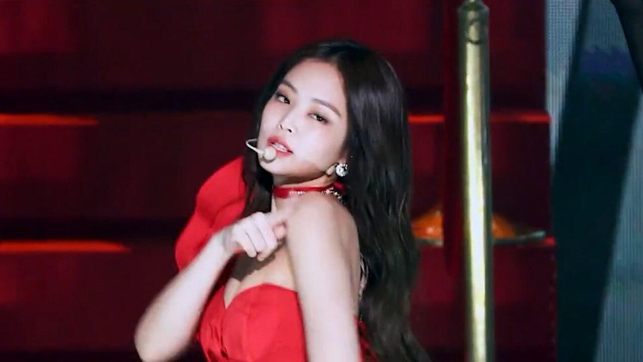 jennie舞台直拍,solo,绝绝子,我不允许有人没看过_腾讯视频
