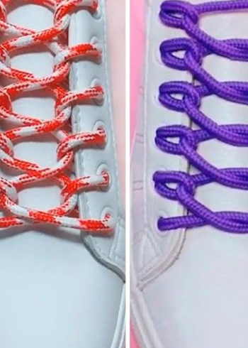 12种超个性洋气的鞋带绑法,学到就是赚到