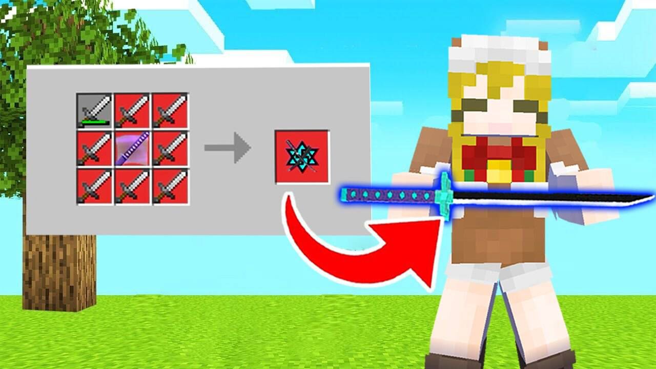 我的世界:木鱼竟然在斗罗大陆里制作拔刀剑大快刀,小铃铛大呼:哥哥,求