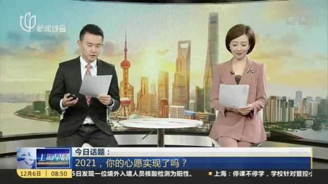 今日话题:2021,你的心愿实现了吗?