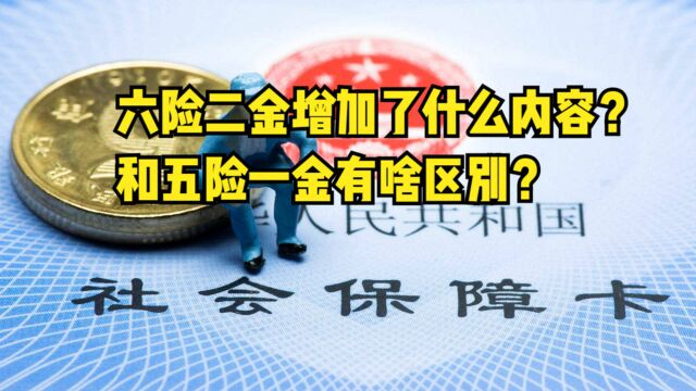 六险二金来了?增加了什么内容?和五险一金有啥区别?