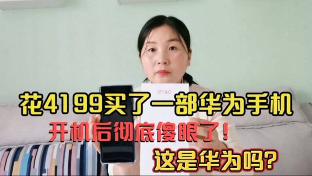 花4199买了一部国产手机,结果被坑了,假货无处不在,简直防不胜防