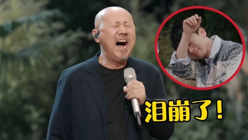 61岁腾格尔再唱《天堂》，张杰直接“泪洒”现场，网友:太震撼！