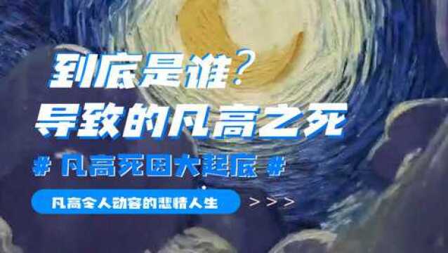 是谁导致的梵高之死?艺术史上两位艺术大师的生死决别