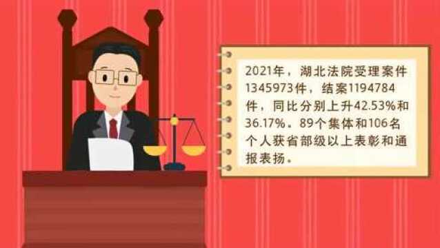 视频 | 新鲜出炉!湖北省高级人民法院成绩单