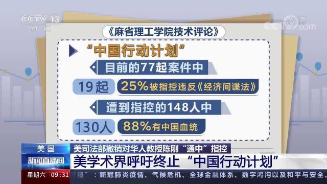 所谓“中国行动计划”实际是美国实施反华的工具