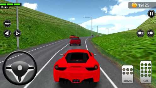 真实驾驶模拟:合法开车!汽车游戏