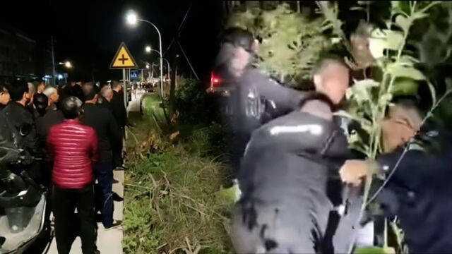 抓捕现场曝光!浙江温岭刑事案件嫌疑人逃一天一夜落网