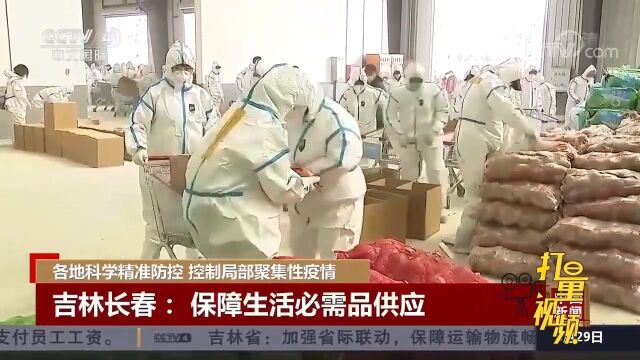 长春:每天近700吨“蔬菜包”直达,保障生活必需品供应