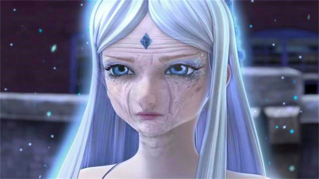 精灵梦叶罗丽:当仙子们变老,冰公主令人唏嘘,只剩她依旧美丽 _腾讯