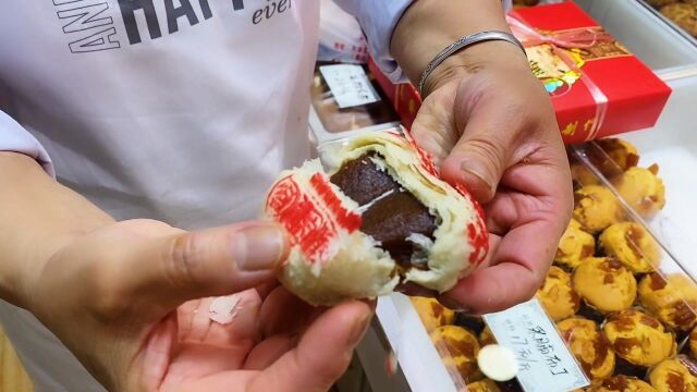 天津老海(美食探店):极珍贵的天津传统白皮糕点制作工艺,芦庄子桂顺斋