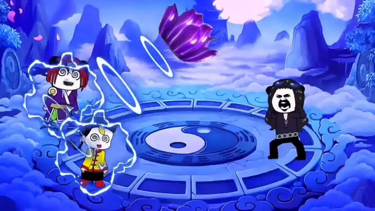 将臣钟馗被元神黑莲控制,陆压道人斩仙飞刀击碎元神黑莲