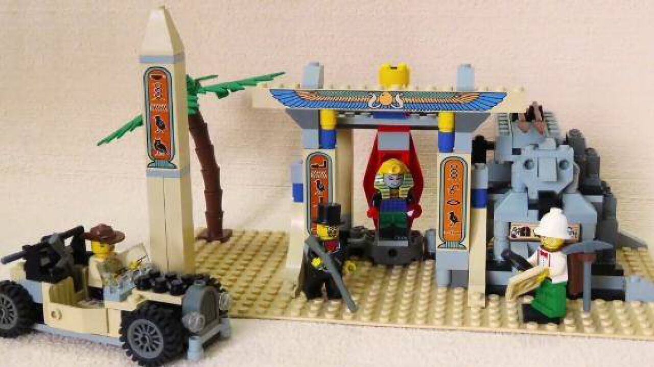 绝版乐高探险系列,木乃伊之墓#乐高 #绝版乐高 #木乃伊