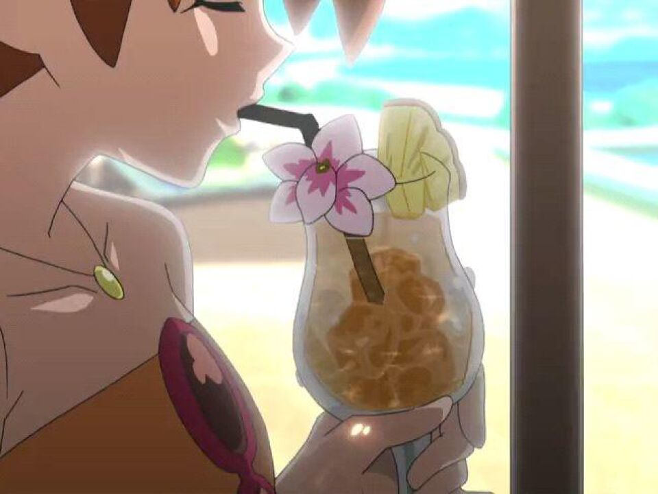 精灵宝可梦:花子和吸盘魔偶在晒日光浴,小智带着皮卡丘跑过来