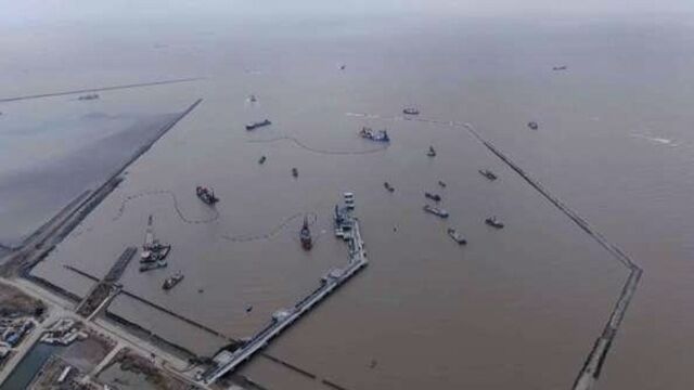 中国海油盐城“绿能港”疏浚工程主体完工