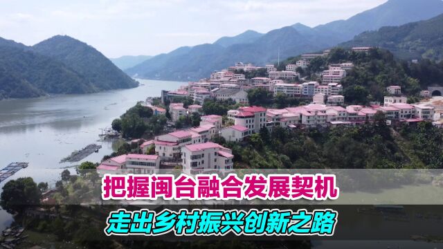 把握闽台融合发展契机,走出乡村振兴创新之路