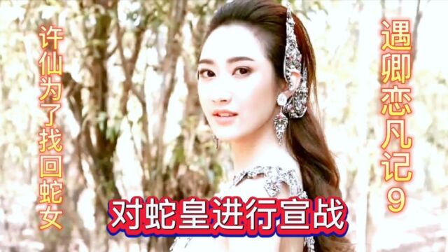 许仙为了找回蛇女,对蛇皇进行宣战