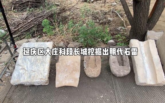 视频|延庆区大庄科段长城挖掘出明代石雷