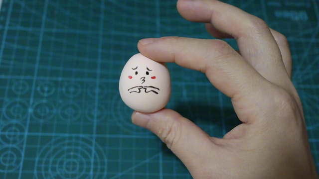 表情包系列,汪蛋委屈超轻粘土手工制作教程
