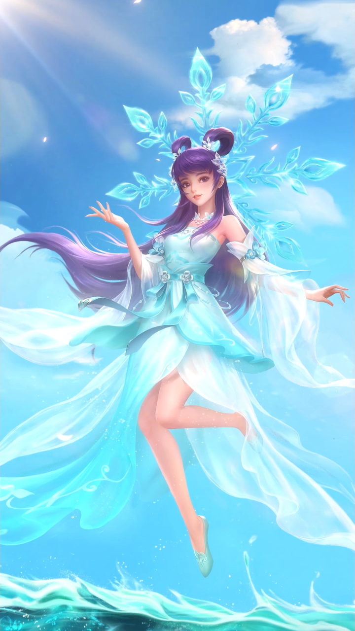 问道手游 夏日雪女小动画来了!