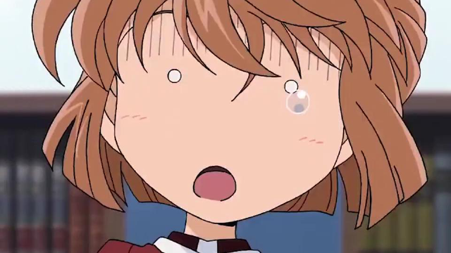 挂件丢了,把哀酱气炸了,豆豆眼也太可爱了吧#动漫混剪#名侦探柯南