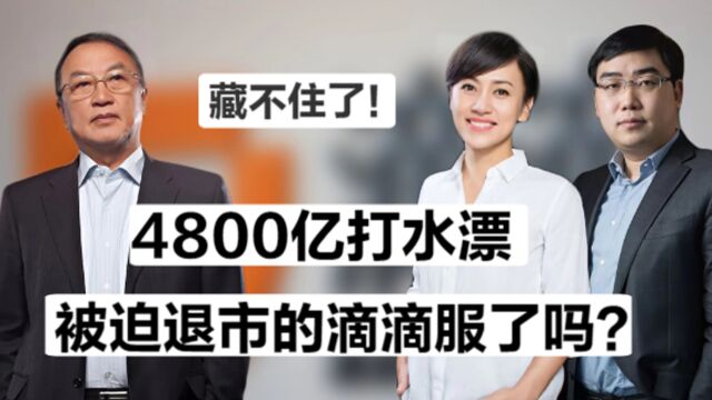 4800亿市值打水漂,大冤种却另有其人,“被迫退市”的滴滴服了吗?