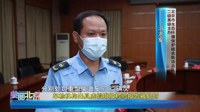 车检机构出具虚假排放检验报告被处罚