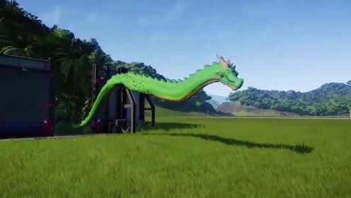 恐龙世界动画系列：侏罗纪公园的中国龙！