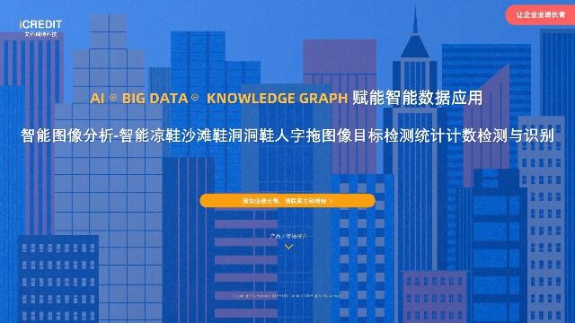 智能图像分析智能凉鞋沙滩鞋洞洞鞋人字拖图像目标检测统计计数检测与识别艾科瑞特科技(iCREDIT)