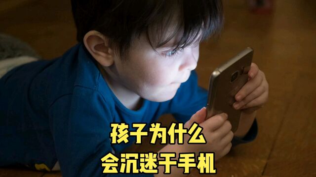 孩子为什么会沉迷于手机呢