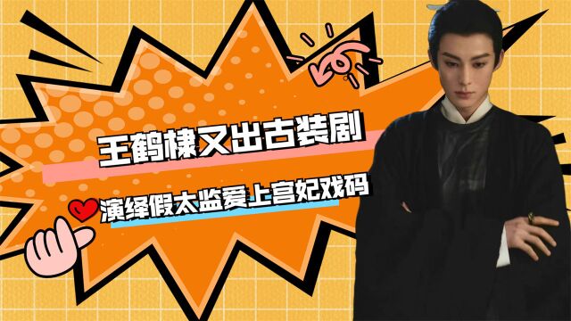 王鹤棣又出古装剧,搭档陈钰琪,演绎假太监爱上宫妃的戏码